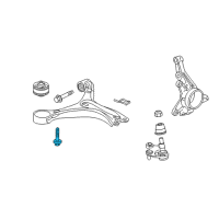 OEM 2016 Acura ILX Bolt, Flange (16X94) Diagram - 90116-TR7-A00