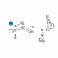 OEM Acura Bush, Front Compliance Diagram - 51391-TR7-305