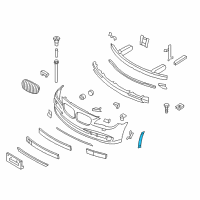 OEM BMW ActiveHybrid 7 Side-Marker Rear Reflector, Left Diagram - 63-14-7-191-111