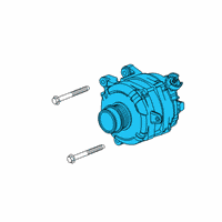 OEM Cadillac XT4 Alternator Diagram - 13546926