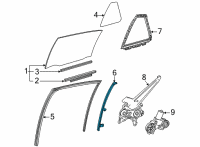 OEM 2021 Toyota Mirai Division Channel Diagram - 67407-62020