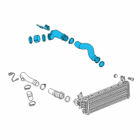 OEM 2019 Chevrolet Colorado Outlet Tube Diagram - 84084529