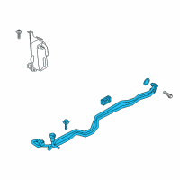 OEM BMW Transmission Oil Cooler Line Diagram - 17-22-7-601-763