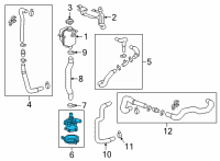 OEM Chevrolet Bolt EV Auxiliary Pump Diagram - 13534107