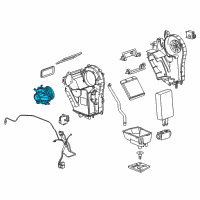 OEM 2020 Chevrolet Tahoe Blower Motor Diagram - 84369132