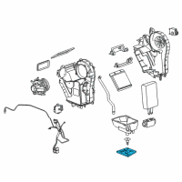 OEM 2008 Cadillac Escalade Lower Seal Diagram - 15921035