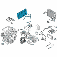 OEM 2020 BMW X7 ELECTRIC AUXILIARY HEATER, F Diagram - 64-11-6-832-985