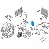 OEM BMW 750i Microfilter Diagram - 64-11-5-A1B-DB6