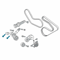 OEM Ram Bolt-Hex FLANGE Head Diagram - 6512871AA