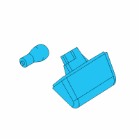 OEM Ford Transit Connect License Lamp Diagram - 9T1Z-13550-A