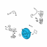 OEM Hyundai Elantra Booster Assembly-Brake Diagram - 59110-F2450