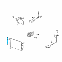 OEM Chevrolet Equinox Drier Diagram - 25952884