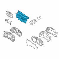 OEM Kia Niro Control Assembly-Heater Diagram - 97250G5180CA