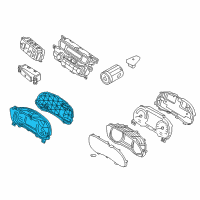 OEM 2019 Kia Niro Cluster Assembly-Instrument Diagram - 94011G5620