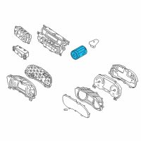 OEM Kia Niro EV Button Start Swtich Assembly Diagram - 95430G5700