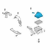 OEM Lincoln MKZ Upper Cover Diagram - HS7Z-9661-C