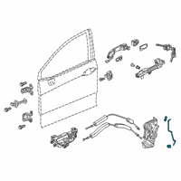 OEM 2021 Honda Clarity Rod Set R, FR. Diagram - 72113-TRT-305