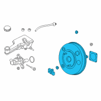 OEM 2013 Lincoln MKZ Booster Diagram - DG9Z-2005-A