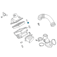 OEM 2016 Nissan Titan XD Mounting Assembly Rubber Diagram - 16557-ZN50A