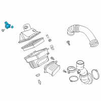 OEM 2017 Nissan Titan XD Mass Air Flow Sensor Diagram - 22680-EZ40A