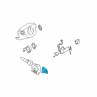 OEM 2007 Nissan Murano Switch Assy-Wiper Diagram - 25260-JM00E