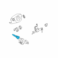 OEM Nissan Versa Switch-Turn Dim Diagram - 25540-EE91E