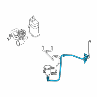 OEM Dodge Viper Harness-Engine To PURGE SOLENOID Diagram - 5030835AC