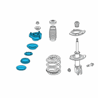 OEM Pontiac Torrent Mount Diagram - 89060253