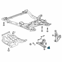 OEM 2016 Chevrolet Trax Lower Ball Joint Diagram - 95916024