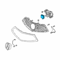 OEM Acura SET MILLIWAVE RADAR Diagram - 36803-TJC-A03