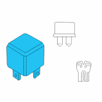 OEM Dodge Dakota Mini Relay Diagram - 4727370AA