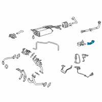 OEM Lexus RX450hL Hose Sub-Assembly, Fuel Diagram - 77404-0E040