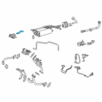 OEM 2018 Lexus RX450hL Hose, Fuel Vapor Fee Diagram - 23826-0P310