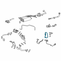 OEM 2018 Lexus RX350 Sensor, Air Fuel Ratio Diagram - 89467-48310