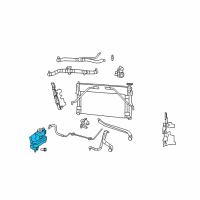 OEM 2008 Chrysler Sebring Bottle-PRESSURIZED COOLANT Diagram - 5058511AE