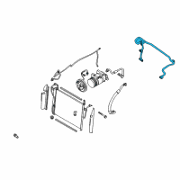 OEM 2008 Infiniti QX56 Pipe-Front Cooler, Low Diagram - 92450-ZW05B