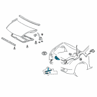 OEM 2008 Toyota Prius Lock Diagram - 53510-47070