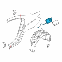 OEM BMW 540i Cover Pot Diagram - 51-17-7-387-939