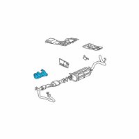 OEM 1997 Chevrolet Express 1500 Engine Exhaust Manifold Assembly Diagram - 12552325