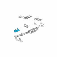 OEM 1997 Chevrolet K1500 Engine Exhaust Manifold Assembly Diagram - 12552325