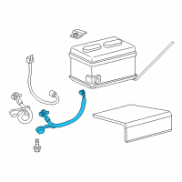 OEM Dodge Viper Battery Negative Wiring Diagram - 5029668AA