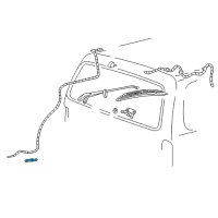 OEM 2004 Mercury Mountaineer Tube Assembly Valve Diagram - F8CZ-17A614-AA