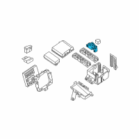 OEM Nissan Cube Housing-FUSIBLE Link Holder Diagram - 24381-C9900