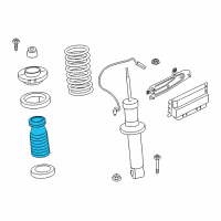 OEM 2019 BMW X4 AUXILIARY DAMPER, REAR, WITH Diagram - 33-53-6-871-818