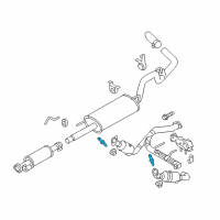 OEM Ford Explorer Tailpipe Stud Diagram - -W707753-S900