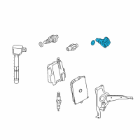 OEM Acura Sensor Assembly, Tdc Diagram - 37510-5A2-A01