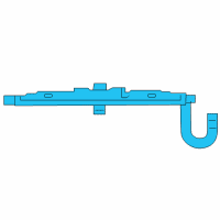 OEM Dodge Viper Lamp-High Mounted Stop Diagram - 4865655AE