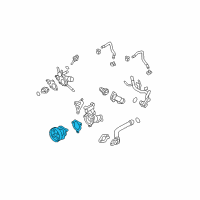 OEM Nissan Rogue Pump Assy-Water Diagram - 21010-6N226