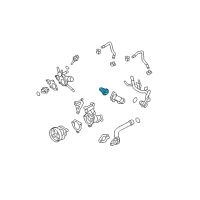 OEM 2005 Nissan Frontier Thermostat Assembly Diagram - 21200-EA000