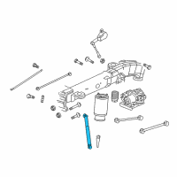 OEM 2008 Chevrolet Trailblazer Shock Diagram - 25826273